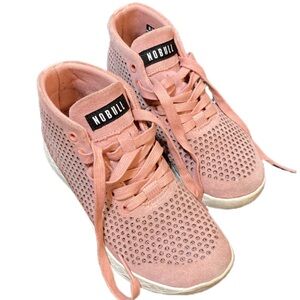 NOBULL Mid Suede Trainer Pink CrossFit Size 6